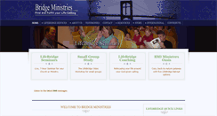 Desktop Screenshot of bridge-ministries.org